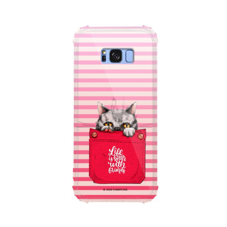 Etui Samsung GALAXY S8 PLUS, ST_CUTE-POCKET-2020-1-105 Wzory - FunnyCase