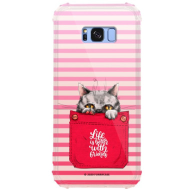 Etui Samsung GALAXY S8 PLUS, ST_CUTE-POCKET-2020-1-105 Wzory - FunnyCase