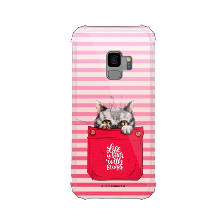 Etui Samsung GALAXY S9, ST_CUTE-POCKET-2020-1-105 Wzory - FunnyCase