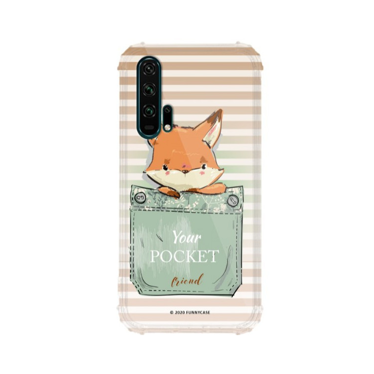 Etui Huawei HONOR 20 PRO, ST_CUTE-POCKET-2020-1-106 Wzory - FunnyCase