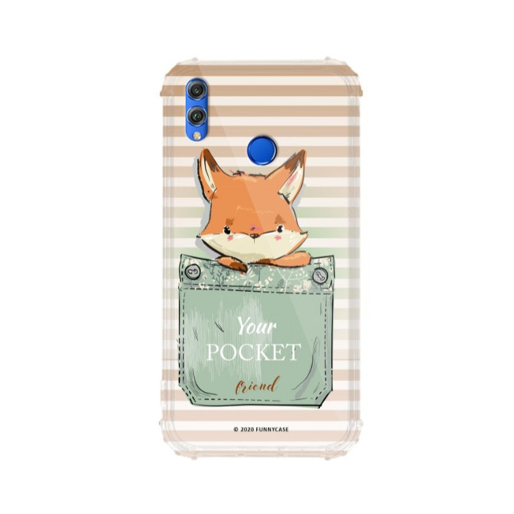 Etui Huawei HONOR 8X, ST_CUTE-POCKET-2020-1-106 Wzory - FunnyCase