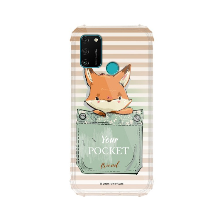 Etui Huawei HONOR 9A / HONOR PLAY 9A, ST_CUTE-POCKET-2020-1-106 Wzory - FunnyCase