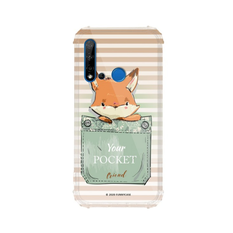 Etui Huawei P20 LITE 2019 / NOVA 5I, ST_CUTE-POCKET-2020-1-106 Wzory - FunnyCase