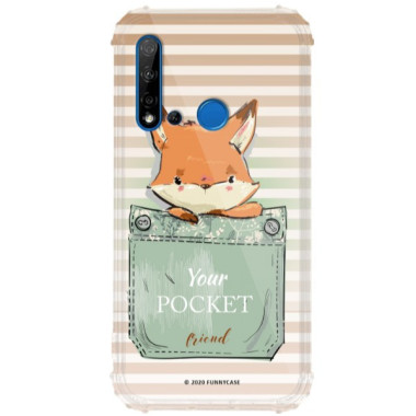 Etui Huawei P20 LITE 2019 / NOVA 5I, ST_CUTE-POCKET-2020-1-106 Wzory - FunnyCase