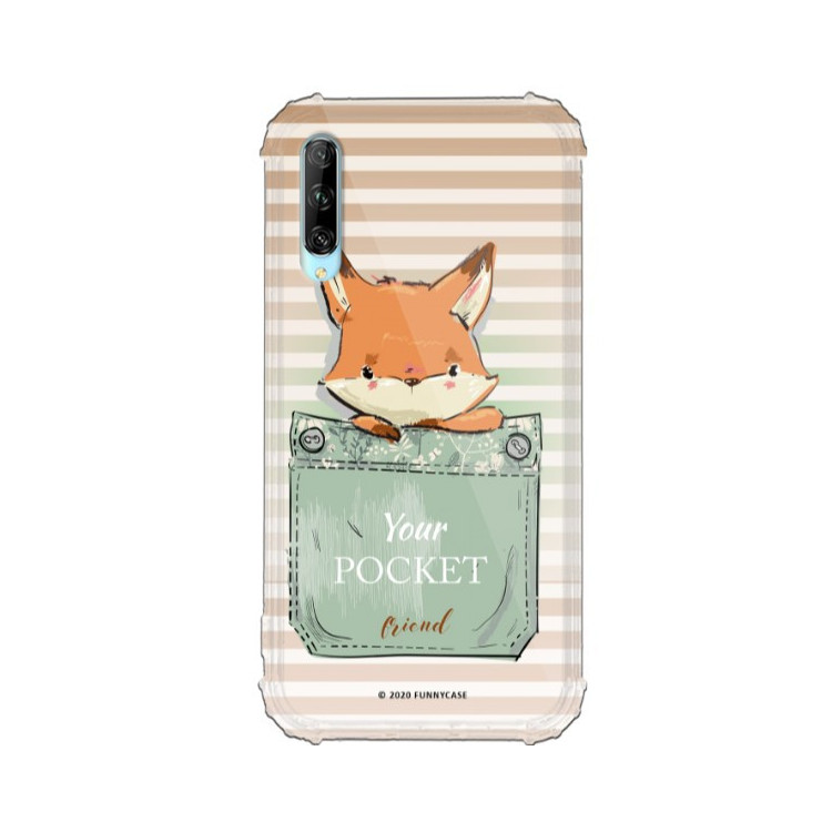 Etui Huawei P SMART PRO 2019 / HONOR Y9S, ST_CUTE-POCKET-2020-1-106 Wzory - FunnyCase