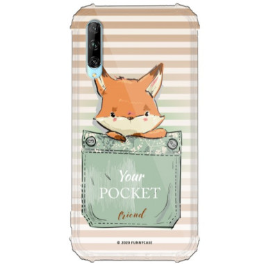 Etui Huawei P SMART PRO 2019 / HONOR Y9S, ST_CUTE-POCKET-2020-1-106 Wzory - FunnyCase