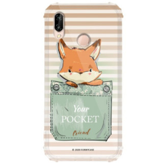 Etui Huawei P20 LITE, ST_CUTE-POCKET-2020-1-106 Wzory - FunnyCase