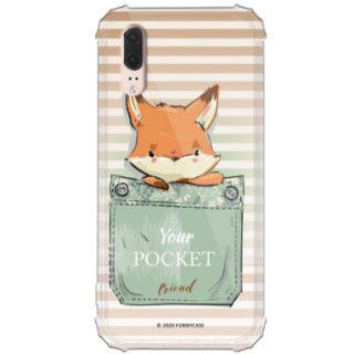 Etui Huawei P20, ST_CUTE-POCKET-2020-1-106 Wzory - FunnyCase