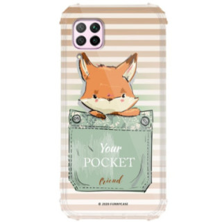 Etui Huawei P40 LITE, ST_CUTE-POCKET-2020-1-106 Wzory - FunnyCase