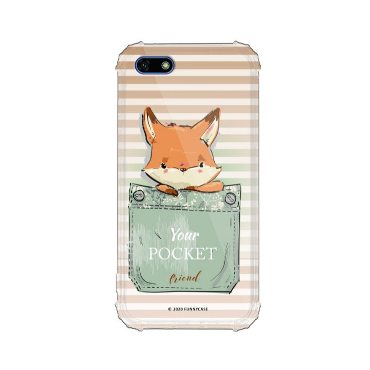 Etui Huawei Y5 2018, ST_CUTE-POCKET-2020-1-106 Wzory - FunnyCase