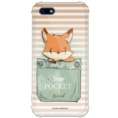 Etui Huawei Y5 2018, ST_CUTE-POCKET-2020-1-106 Wzory - FunnyCase