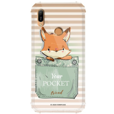 Etui Huawei Y6 PRIME 2019 / Y6S, ST_CUTE-POCKET-2020-1-106 Wzory - FunnyCase