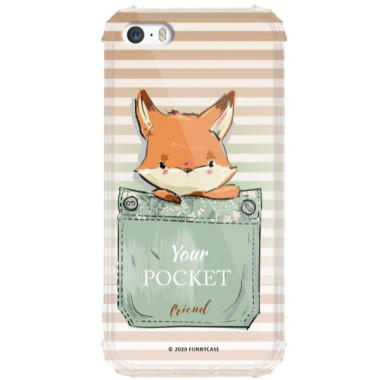 Etui Apple IPHONE 5 / 5S / SE, ST_CUTE-POCKET-2020-1-106 Wzory - FunnyCase