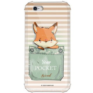 Etui Apple IPHONE 6 / 6S, ST_CUTE-POCKET-2020-1-106 Wzory - FunnyCase