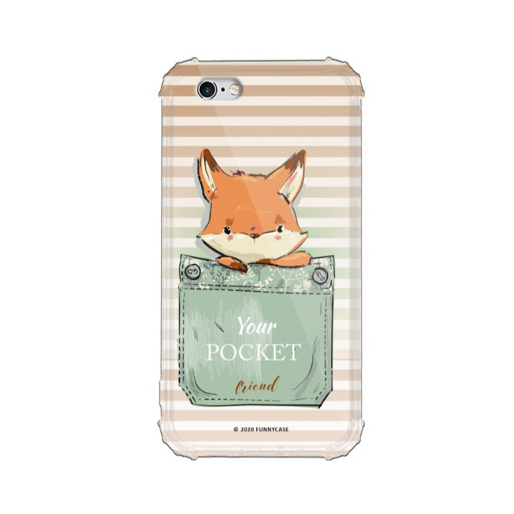 Etui Apple IPHONE 6 / 6S, ST_CUTE-POCKET-2020-1-106 Wzory - FunnyCase