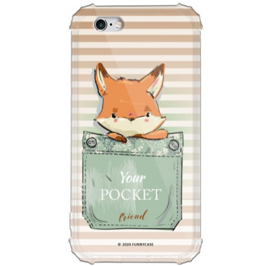 Etui Apple IPHONE 6 / 6S, ST_CUTE-POCKET-2020-1-106 Wzory - FunnyCase