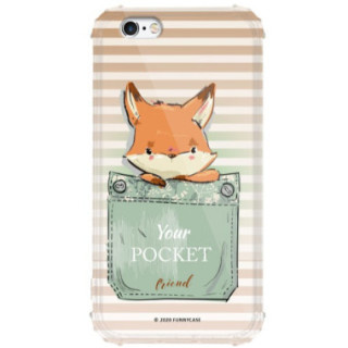 Etui Apple IPHONE 6 PLUS / 6S PLUS, ST_CUTE-POCKET-2020-1-106 Wzory - FunnyCase