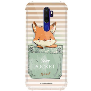 Etui Oppo A9 2020, ST_CUTE-POCKET-2020-1-106 Wzory - FunnyCase