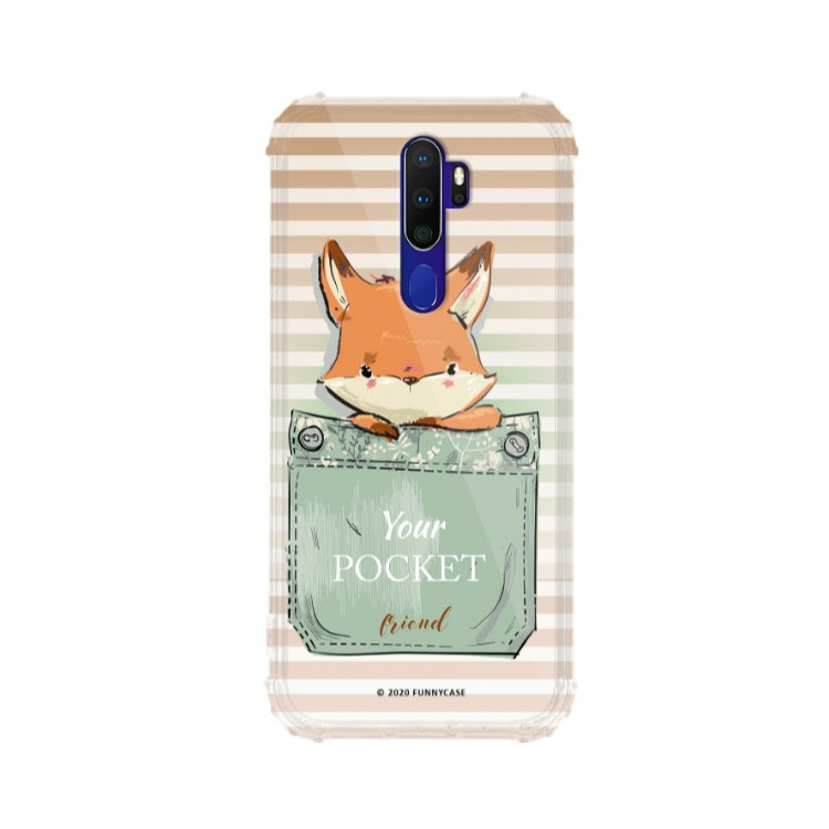 Etui Oppo A9 2020, ST_CUTE-POCKET-2020-1-106 Wzory - FunnyCase