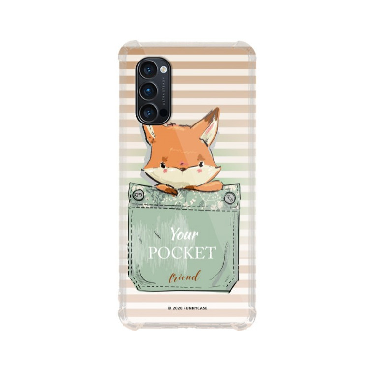 Etui Oppo RENO 4 PRO 5G, ST_CUTE-POCKET-2020-1-106 Wzory - FunnyCase