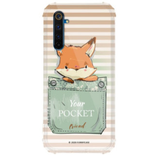 Etui Realme 6 PRO, ST_CUTE-POCKET-2020-1-106 Wzory - FunnyCase