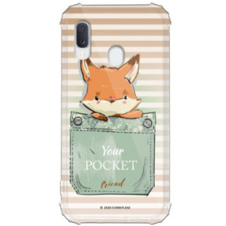 Etui Samsung GALAXY A20E, ST_CUTE-POCKET-2020-1-106 Wzory - FunnyCase