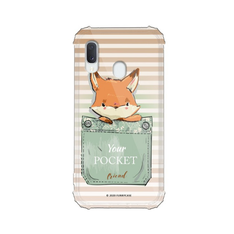 Etui Samsung GALAXY A20E, ST_CUTE-POCKET-2020-1-106 Wzory - FunnyCase