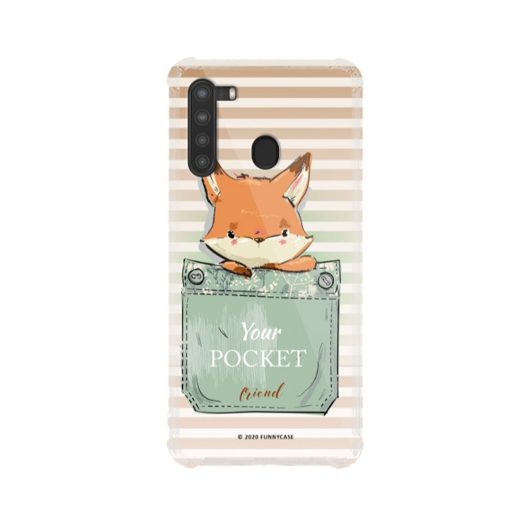 Etui Samsung GALAXY A21, ST_CUTE-POCKET-2020-1-106 Wzory - FunnyCase