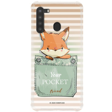 Etui Samsung GALAXY A21, ST_CUTE-POCKET-2020-1-106 Wzory - FunnyCase