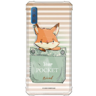 Etui Samsung GALAXY A7 2018, ST_CUTE-POCKET-2020-1-106 Wzory - FunnyCase