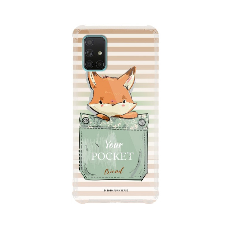 Etui Samsung GALAXY A71, ST_CUTE-POCKET-2020-1-106 Wzory - FunnyCase