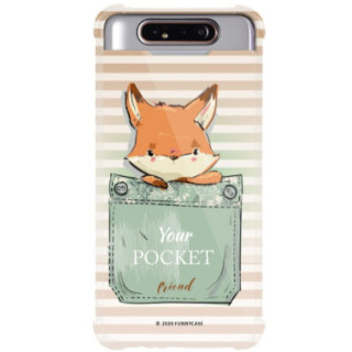 Etui Samsung GALAXY A80, ST_CUTE-POCKET-2020-1-106 Wzory - FunnyCase