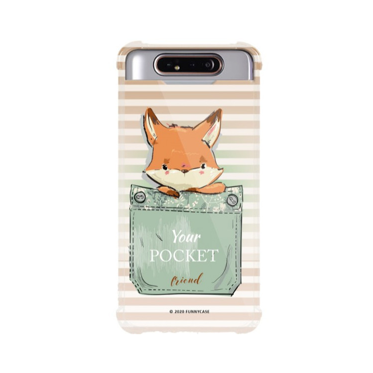 Etui Samsung GALAXY A80, ST_CUTE-POCKET-2020-1-106 Wzory - FunnyCase