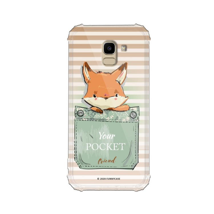 Etui Samsung GALAXY J6 2018, ST_CUTE-POCKET-2020-1-106 Wzory - FunnyCase