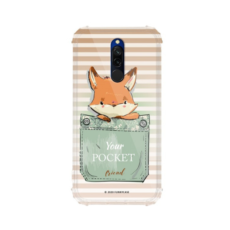 Etui Xiaomi REDMI 8, ST_CUTE-POCKET-2020-1-106 Wzory - FunnyCase
