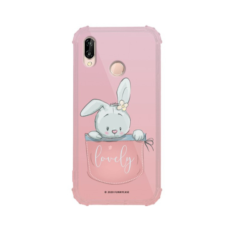 Etui Huawei P20 LITE, ST_CUTE-POCKET-2020-1-107 Wzory - FunnyCase