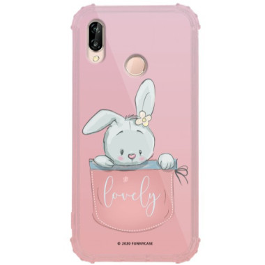 Etui Huawei P20 LITE, ST_CUTE-POCKET-2020-1-107 Wzory - FunnyCase