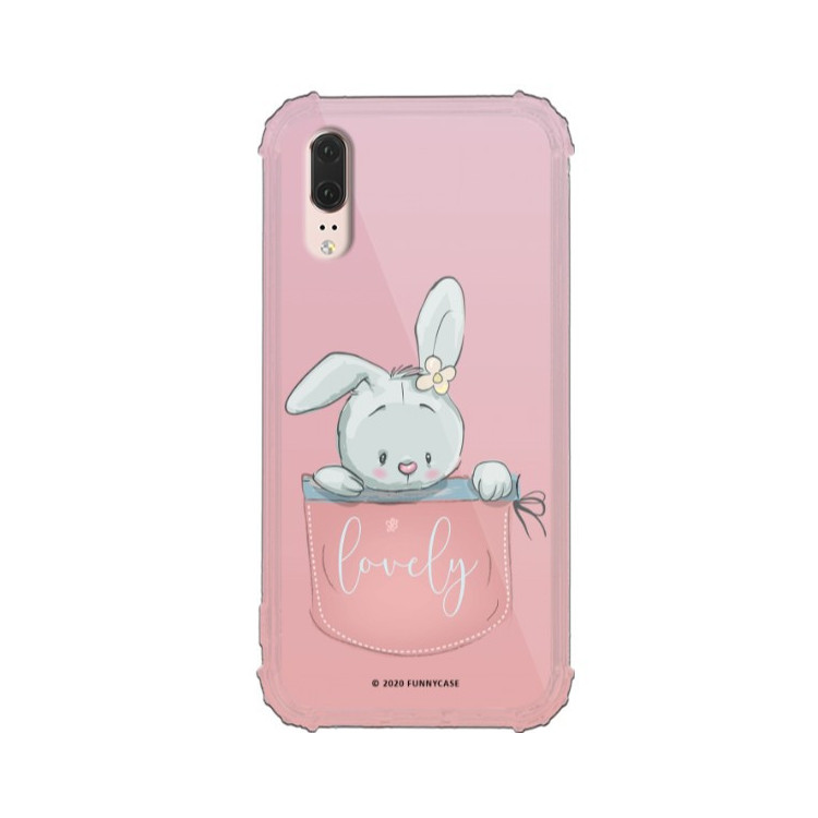 Etui Huawei P20, ST_CUTE-POCKET-2020-1-107 Wzory - FunnyCase