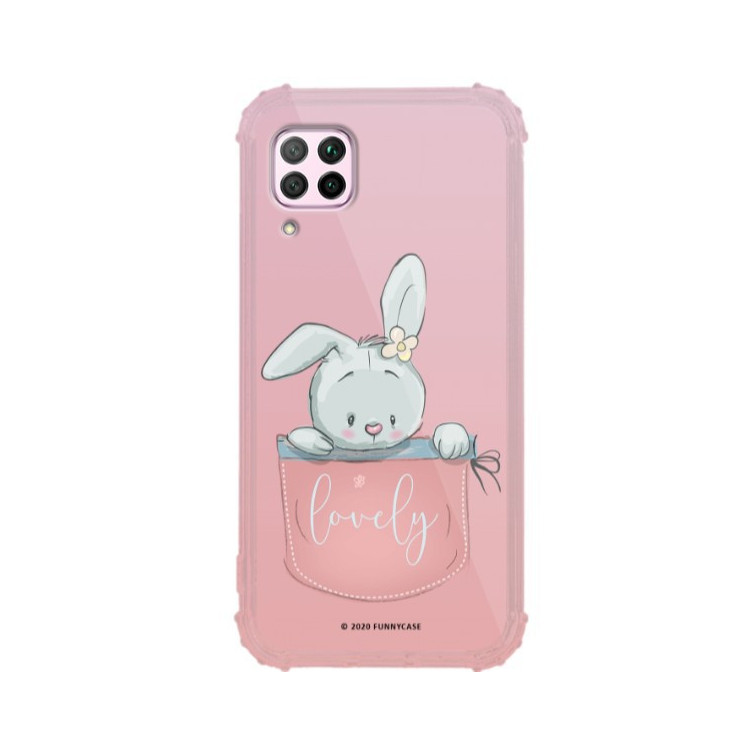 Etui Huawei P40 LITE, ST_CUTE-POCKET-2020-1-107 Wzory - FunnyCase