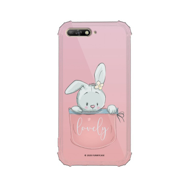 Etui Huawei Y6 2018, ST_CUTE-POCKET-2020-1-107 Wzory - FunnyCase