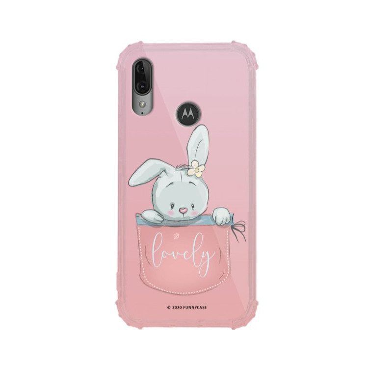 Etui Motorola MOTO E6 PLUS, ST_CUTE-POCKET-2020-1-107 Wzory - FunnyCase