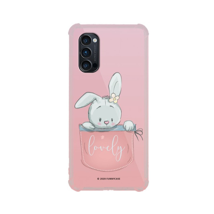 Etui Oppo RENO 4 PRO 5G, ST_CUTE-POCKET-2020-1-107 Wzory - FunnyCase