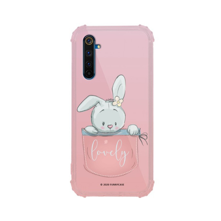 Etui Realme 6 PRO, ST_CUTE-POCKET-2020-1-107 Wzory - FunnyCase