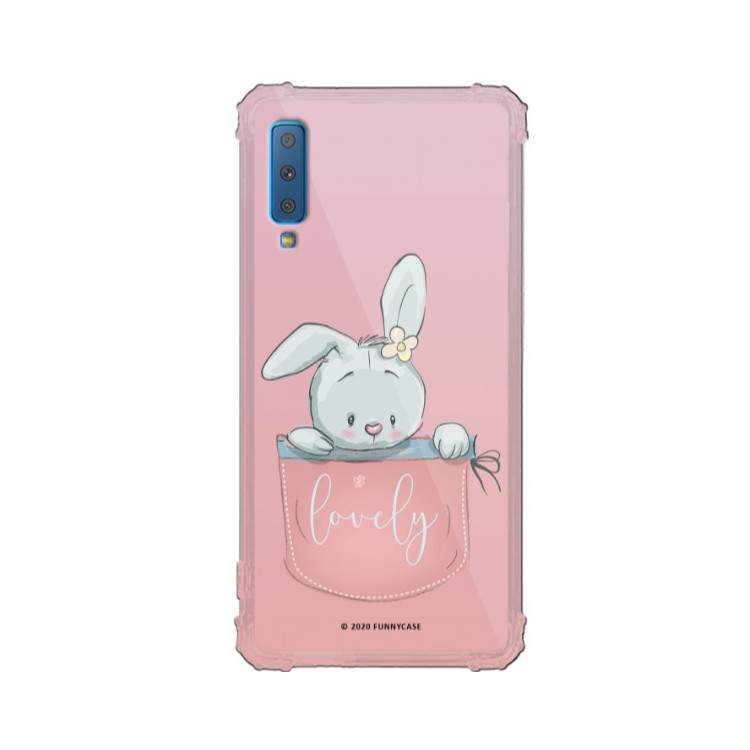 Etui Samsung GALAXY A7 2018, ST_CUTE-POCKET-2020-1-107 Wzory - FunnyCase