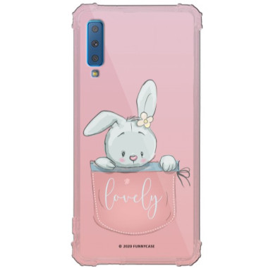 Etui Samsung GALAXY A7 2018, ST_CUTE-POCKET-2020-1-107 Wzory - FunnyCase