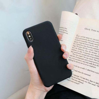 Etui Xiaomi MI NOTE 10 LITE, Etui Gumowe Czarny - FunnyCase