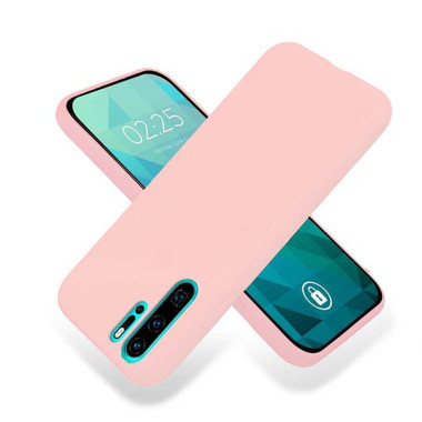 Etui Huawei P30 PRO, Etui Gumowe Pudrowy Róż - FunnyCase