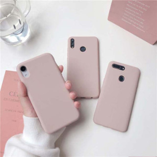 Etui Samsung GALAXY A51 5G, Etui Gumowe Pudrowy Róż - FunnyCase