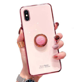 Etui Oppo A8 / A31 2020, Etui Joless Ring Różowy - FunnyCase