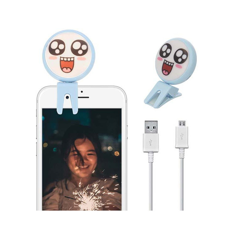 LAMPA DO TELEFONU SELFIE BEAUTY FILL NIEBIESKI WZ4 LAMPA DO TELEFONU SELFIE BEAUTY FILL NIEBIESKI WZ4